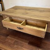 Wooden coffee table