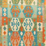 Afghan Kilim 301 x 82 cm