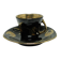 Cup and saucer set, Chic & Glam, porcelain, Chodzież, Poland, 1970s