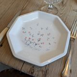 Set of 7 flat plates dessert starter signed from Tiffany Italy