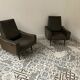 Pair of 50's armchairs