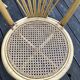 Set of 4 rattan chairs and cannage