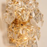 Paires d'Appliques en Cristal par Kinkeldey, Allemagne, Années 1970