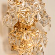 Pairs of Crystal Wall Lights by Kinkeldey, Germany, 1970s