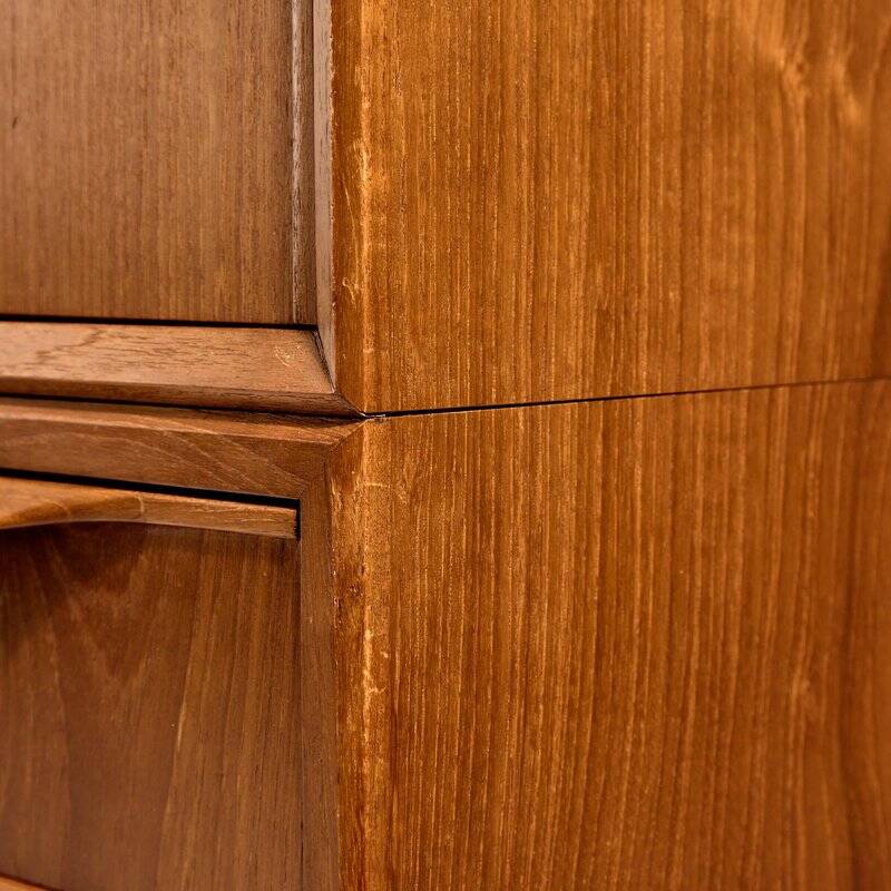 Vintage Teak Highboard, 1960s