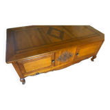 Table basse en merisier