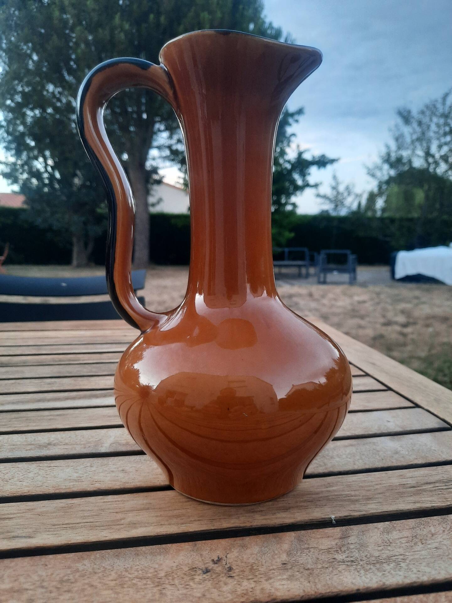 Ceramics signed Josette Poët Laval