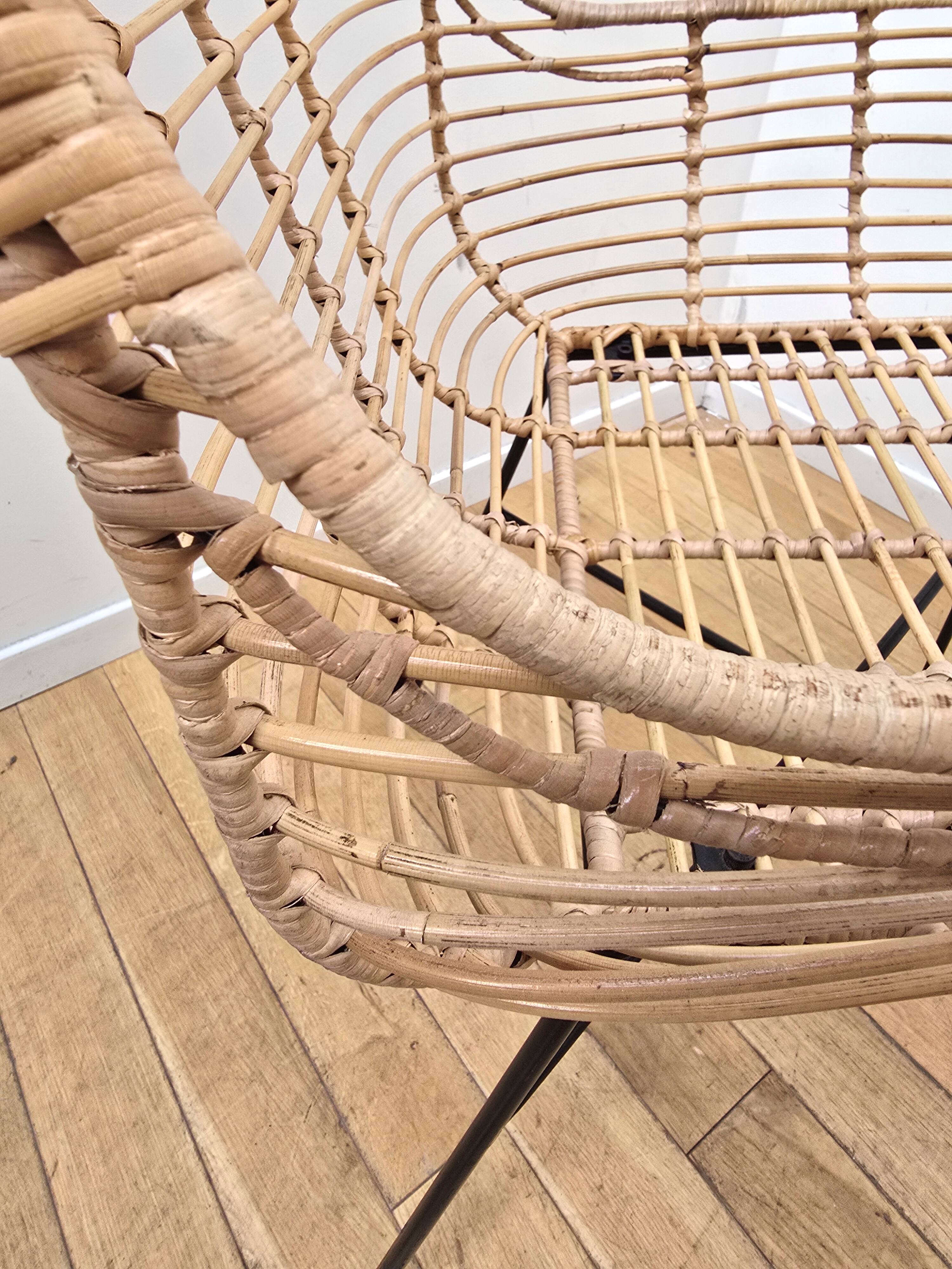 Wicker chair design