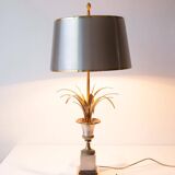 Large "Roseaux" table lamp by Maison Charles