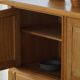 Brutalist Mid-Century Danish Buffet in Oak, Henning Kjærnulf, 1960s
