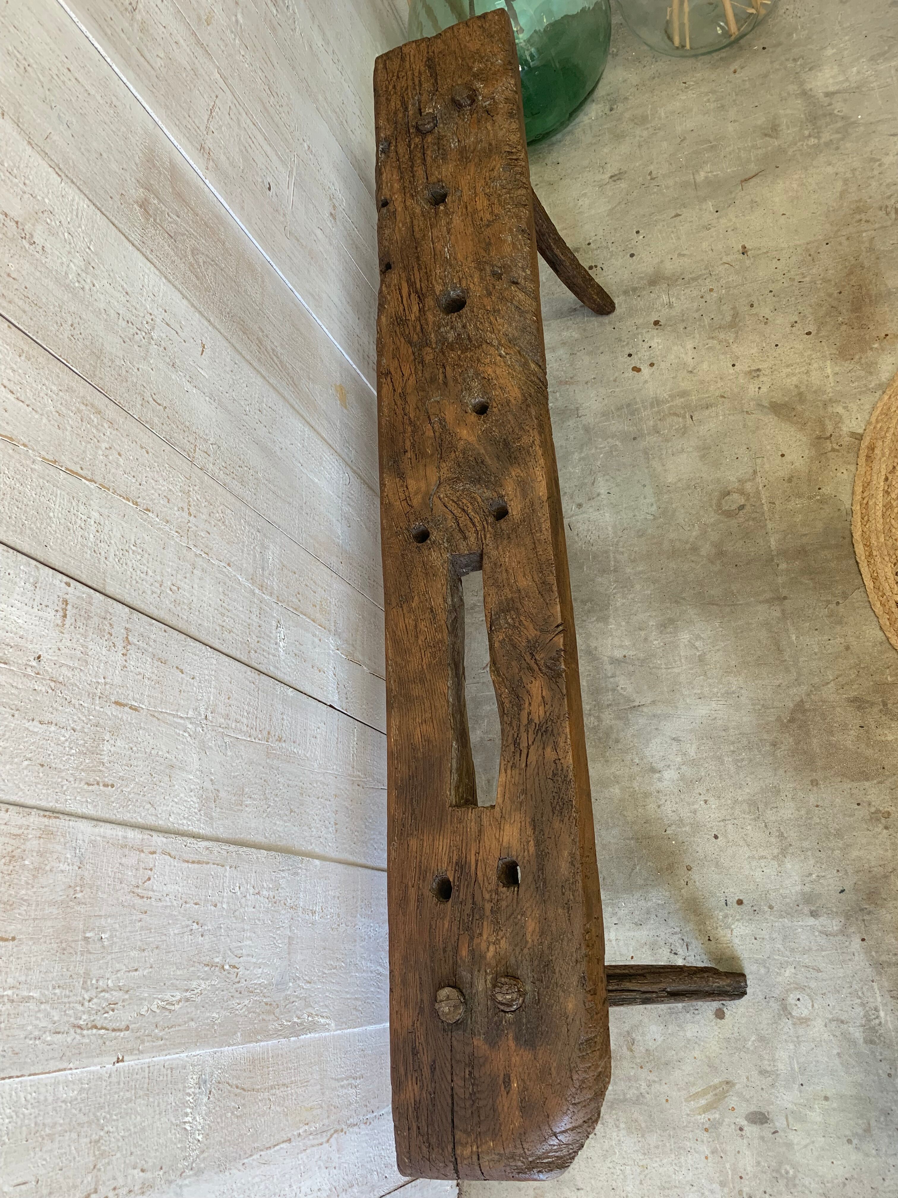 Banc  de tonnelier ancien