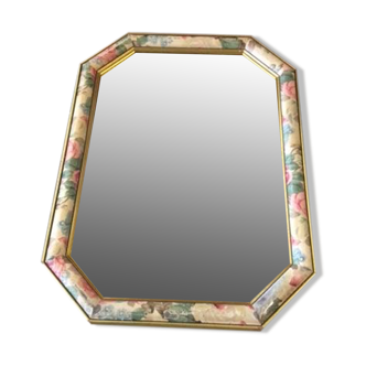 Miroir bois dorure sur le côté 42 X 57 X 5 cm
