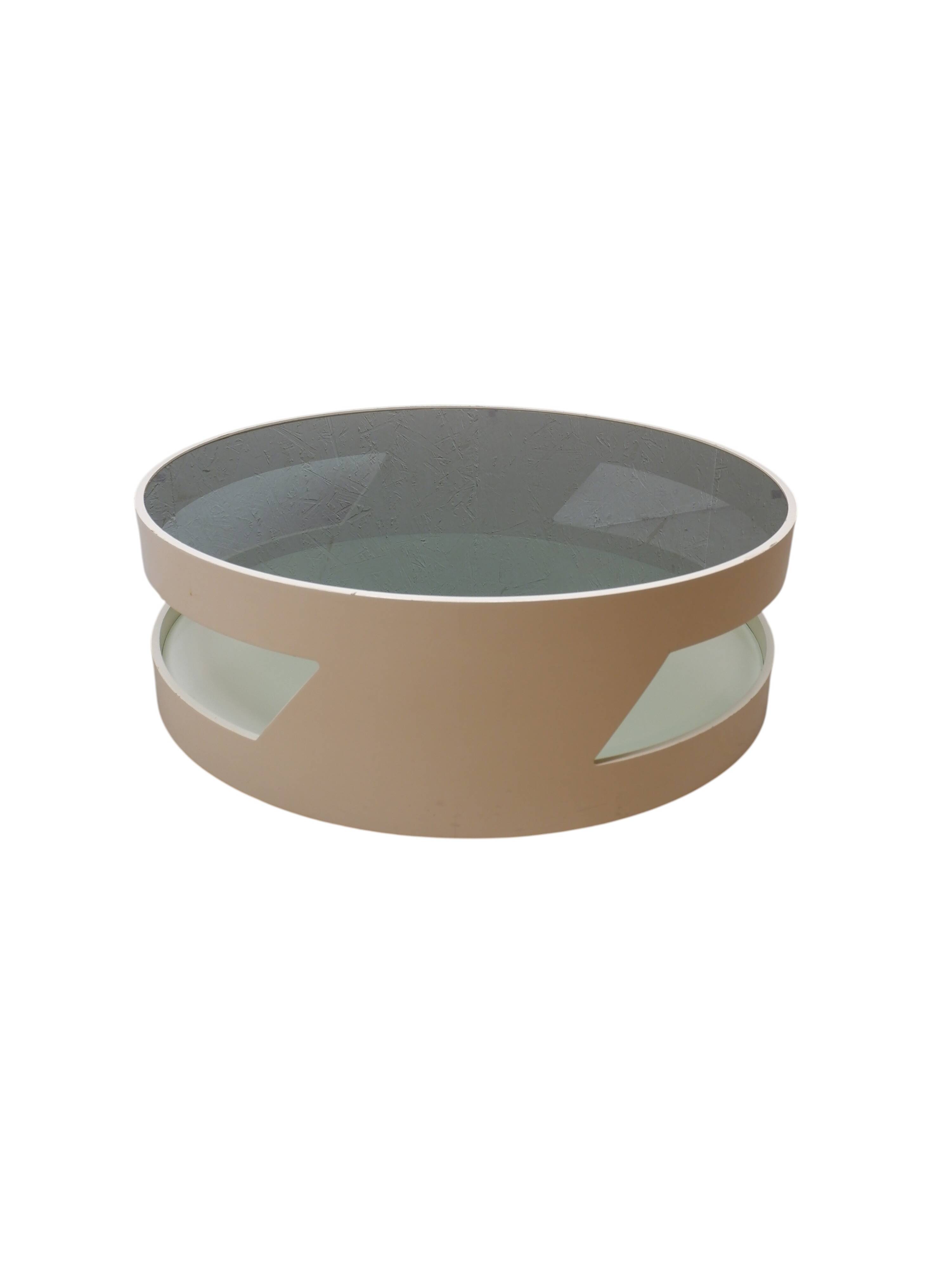 Table basse de l'ère spatiale, années 1970