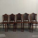 Lot of 5 Jacob and Joseph Kohn chairs