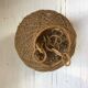 Vintage rope hanging lamp