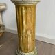 Antique Classical style column Reconstituted stone pillar Greek Roman style pedestal 1980s