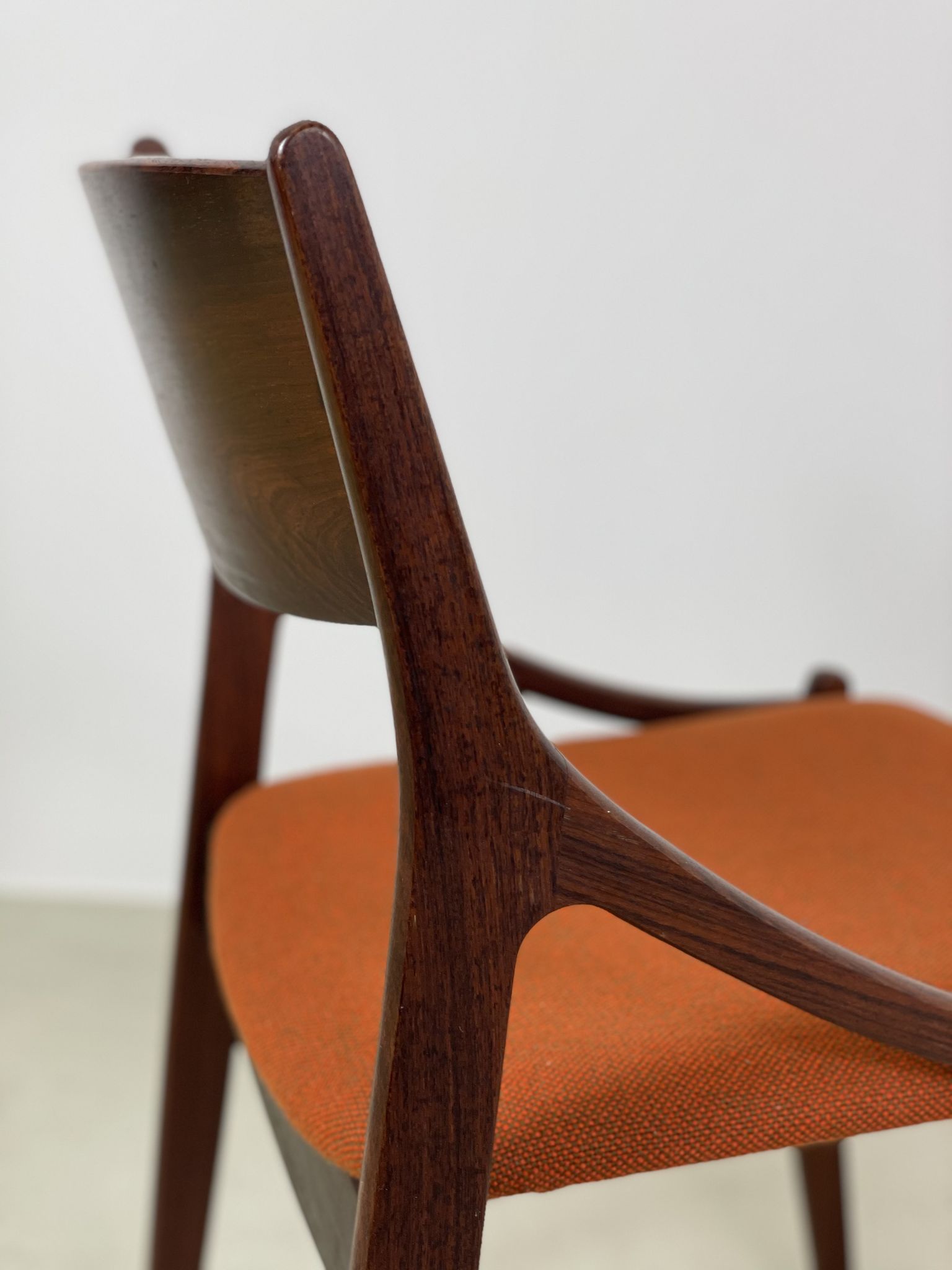 Dining chair in rosewood by Vestervig Eriksen, 1960s