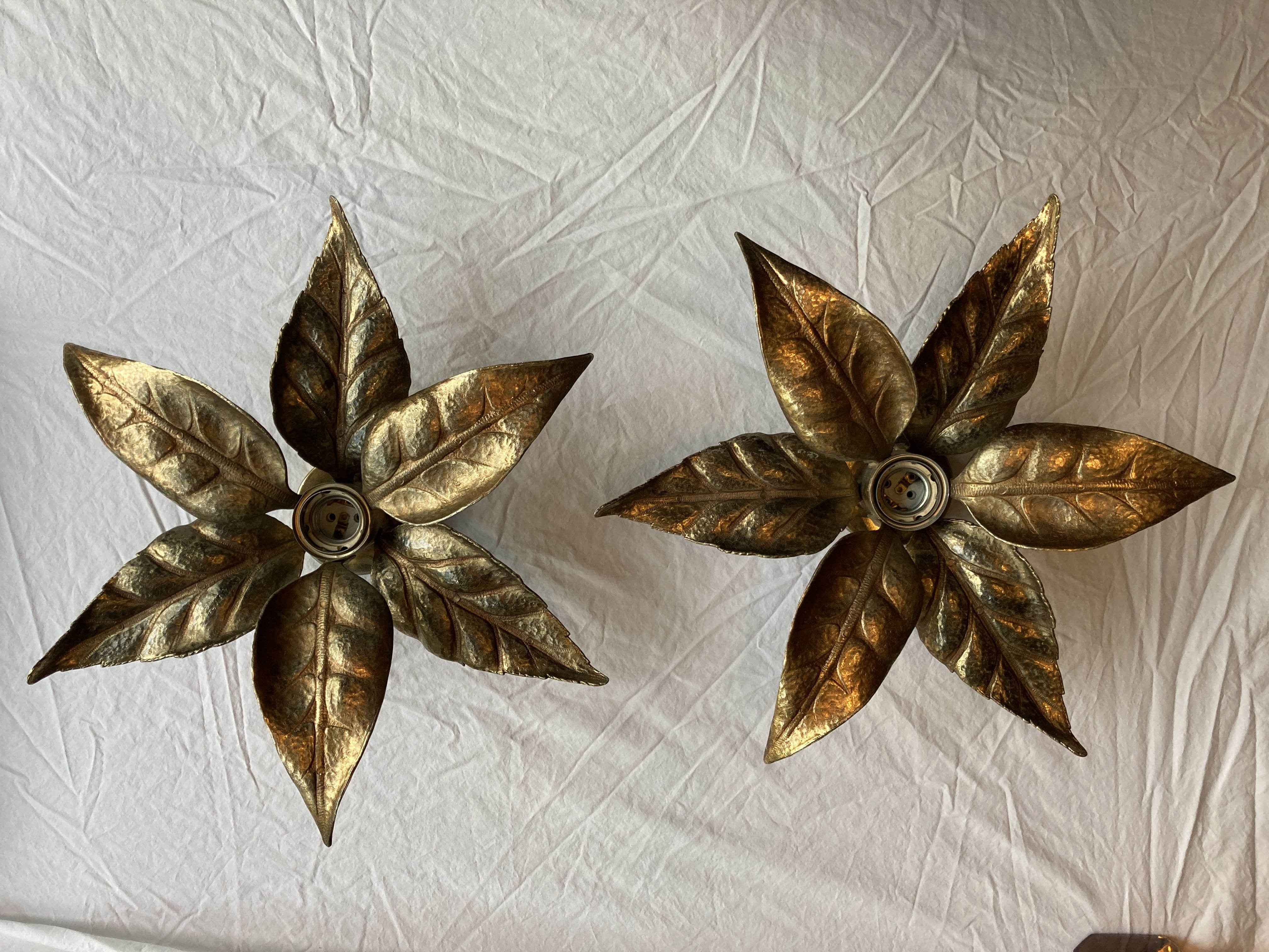 Pair Willy Daro wall sconces