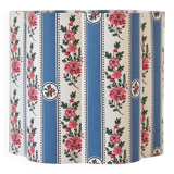 Flower-shaped lampshade Flora "blue overmount"