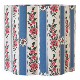 Flower-shaped lampshade Flora "blue overmount"