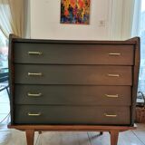Commode pieds compas vintage
