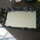 Wrought iron tray with mirror