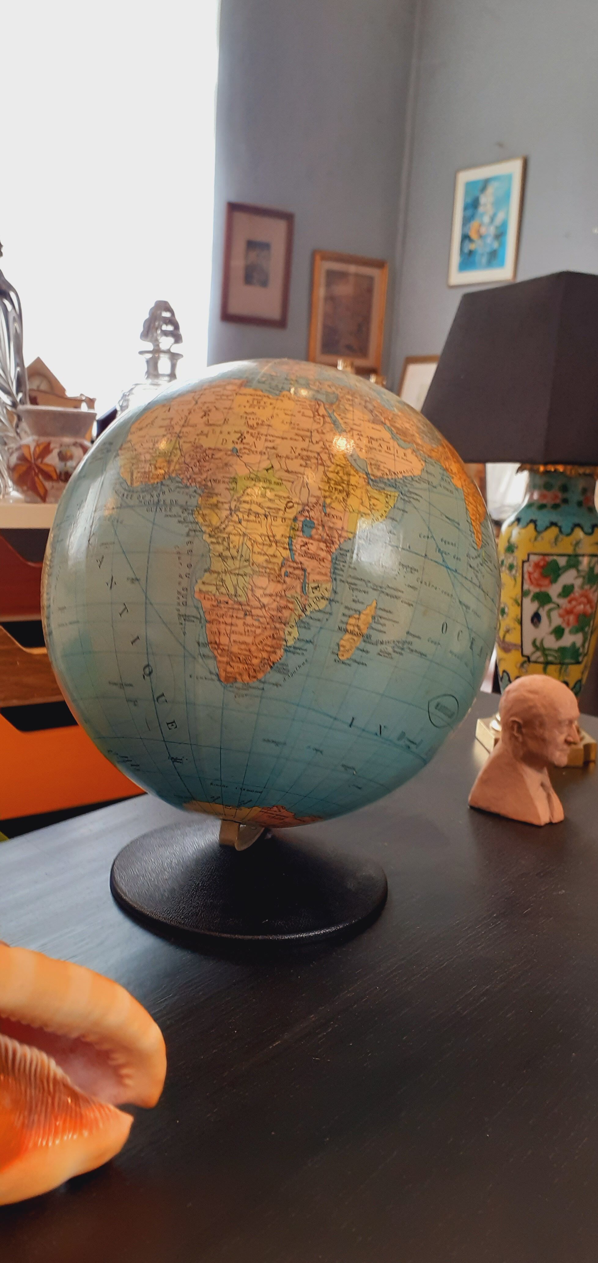 Globe Globe Vintage World Map Year 60 Magellan