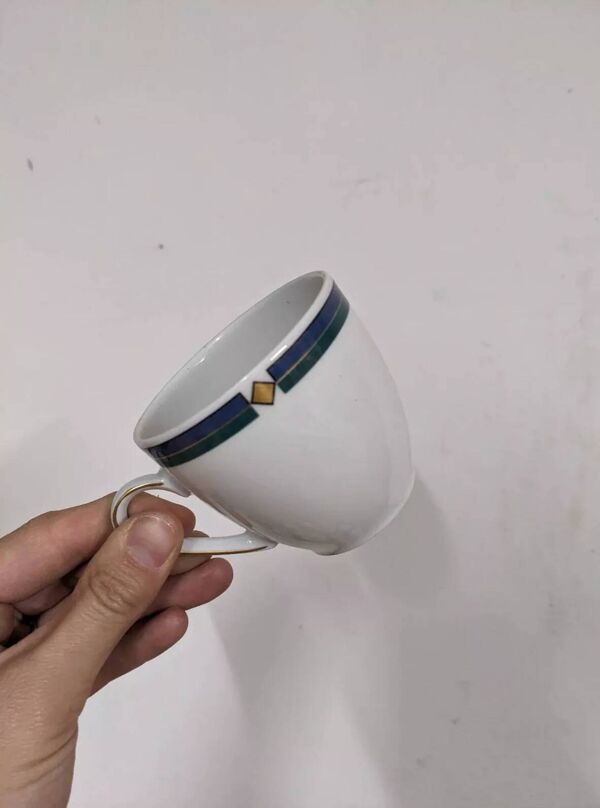 Service à café Art Déco modèle HW Collection, Qualitätsporzellan Bavaria Germany