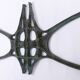 Brutalist "Timeless Elegance Bronze Wall Sculpture