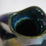 Emaux de vichy cytere iridescent ceramic vase