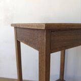 Old oak side table from the 50s.