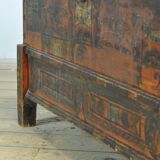Folk art wedding chest, anno 1852