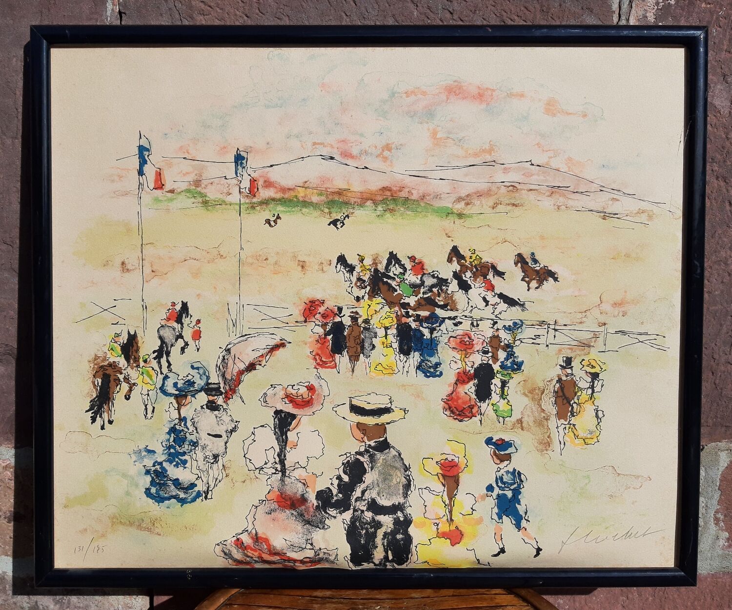 Urban Huchet lithograph (Signed and numbered)