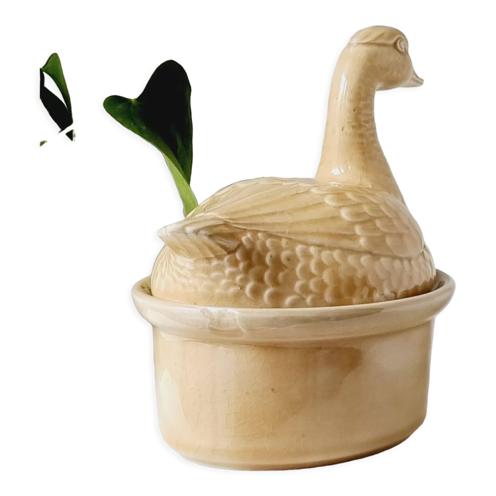 Ceramic duck terrine