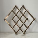 Silvered Metal Art Deco flat underside