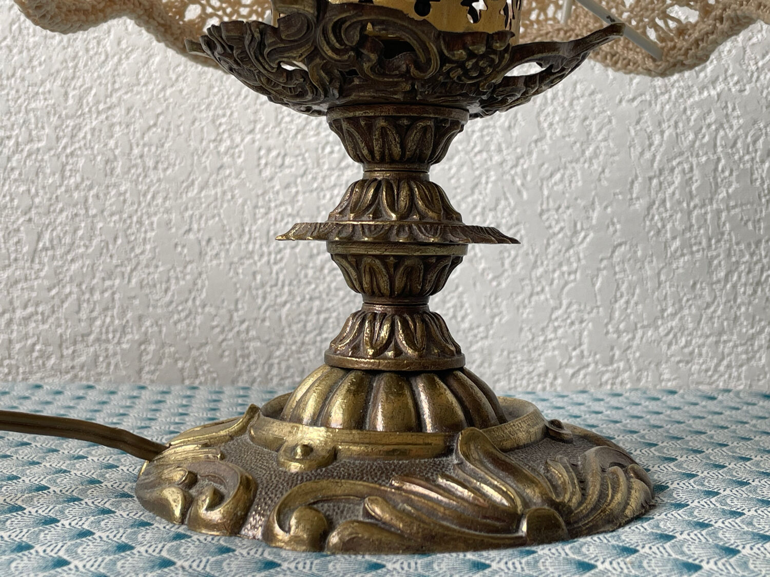 Pair of vintage Bohemian lamps