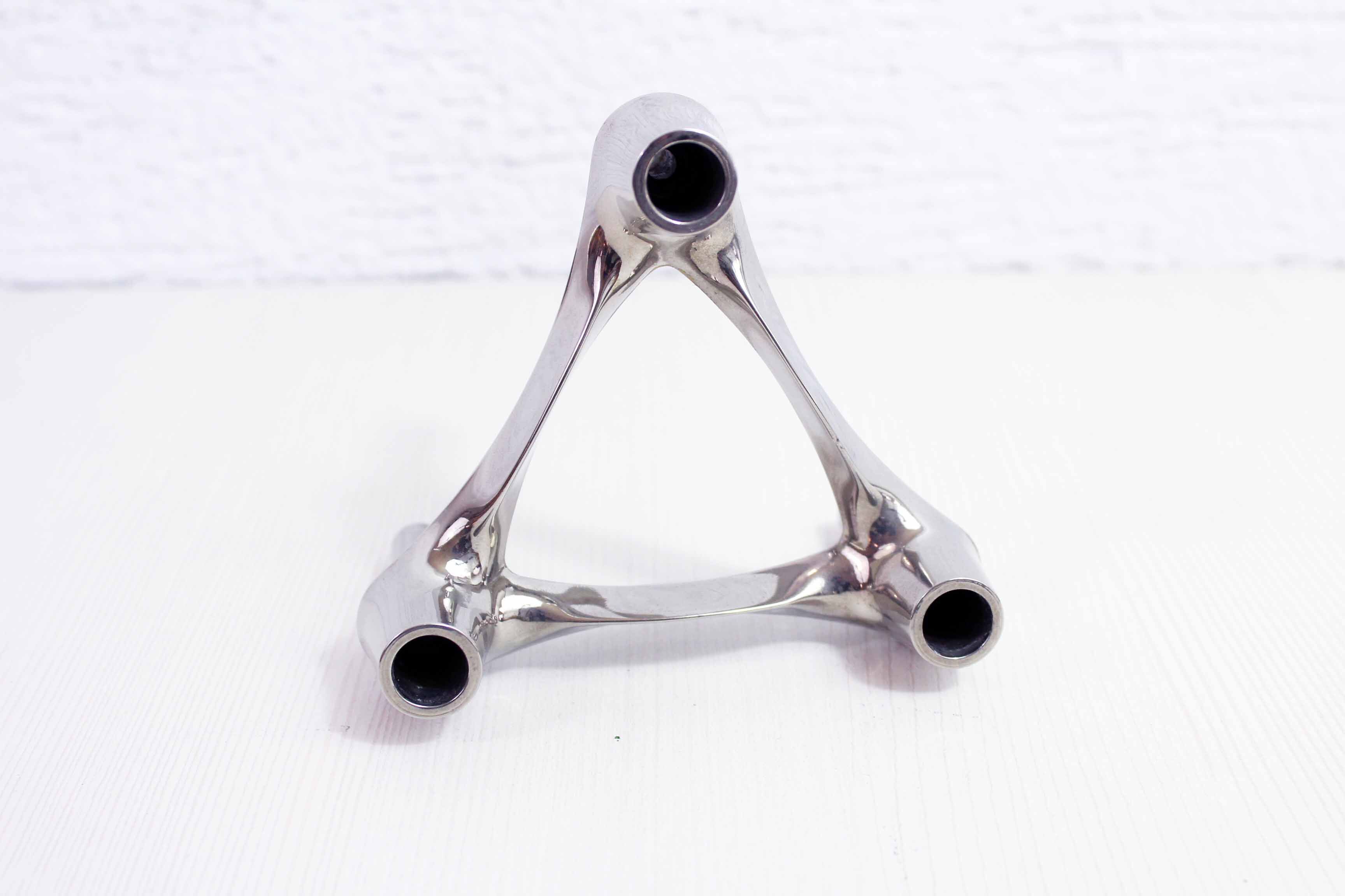 Set of 5 candlesticks modular by Nagel