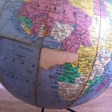 Tripod terrestrial globe