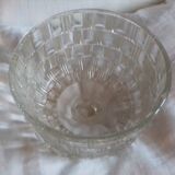 Bell glass transparent Relief Cap Deco Desserts cheese