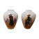 Pair of Limoges porcelain vases