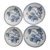 Gien earthenware plates, Iron earth