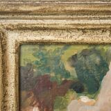 Plein air - Impressionist - Study of a lady