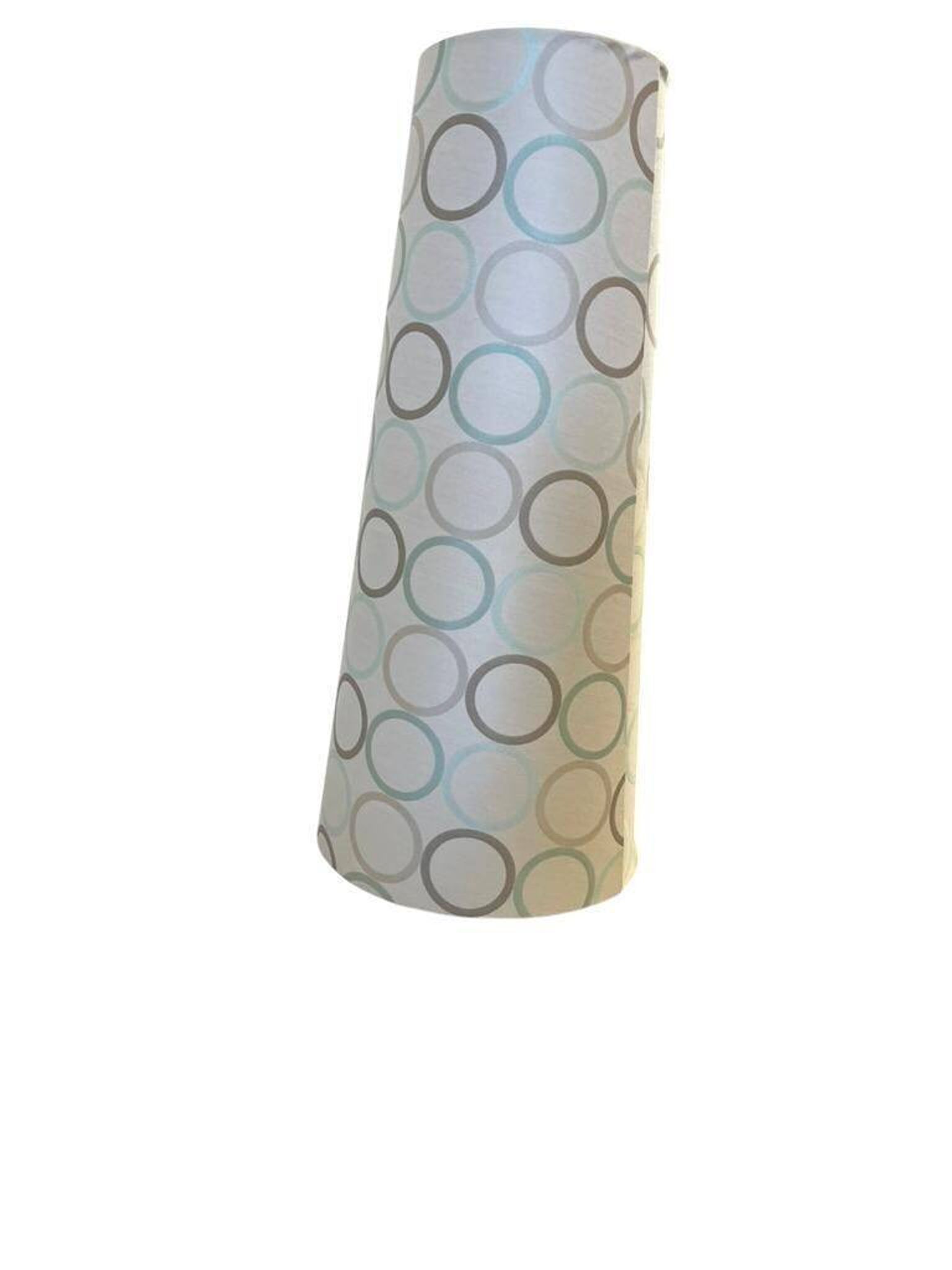 Lampe sur pied vintage en céramique avec base éclairée