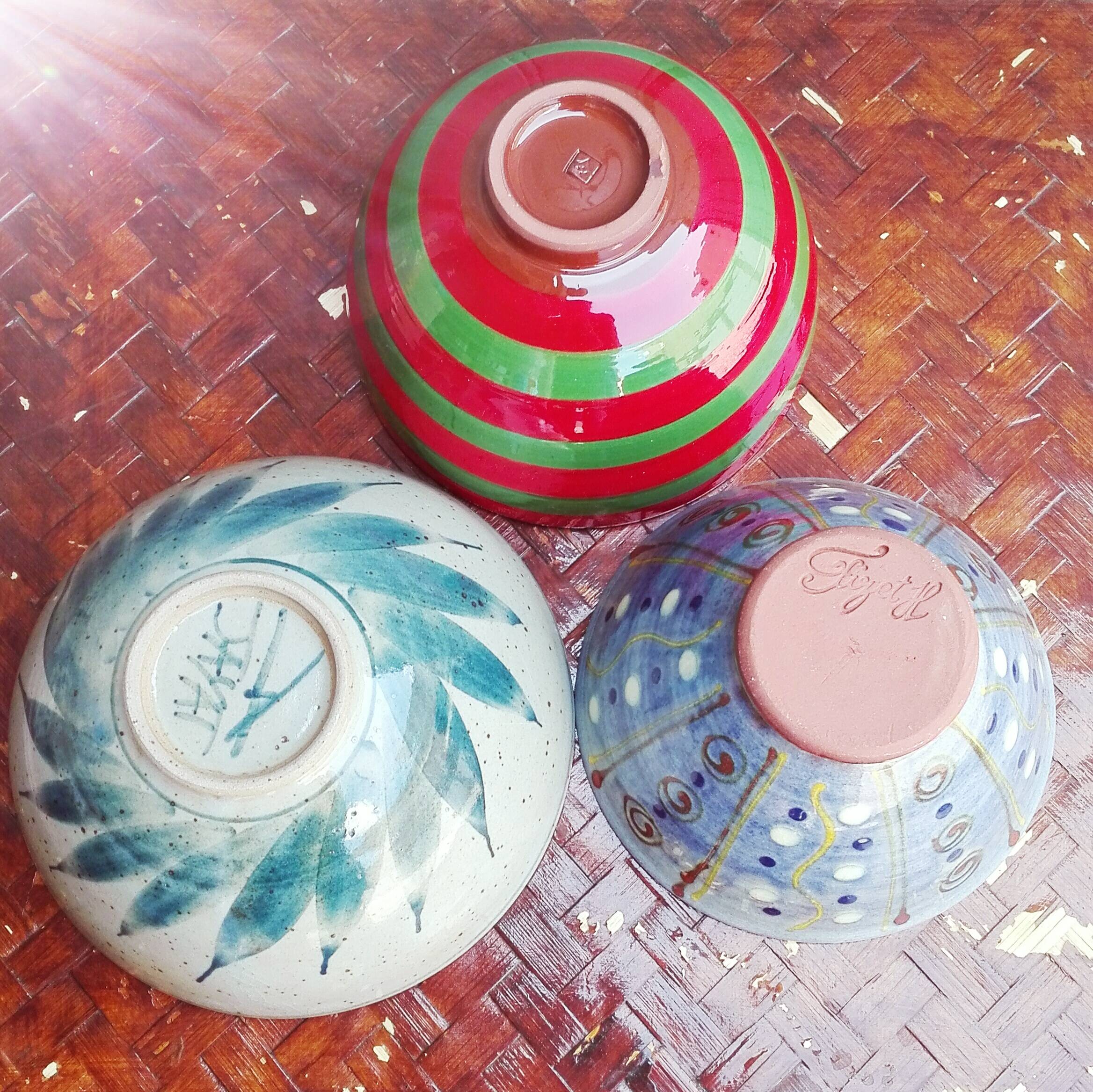 Set of 3 bowls - Terra cotta - color