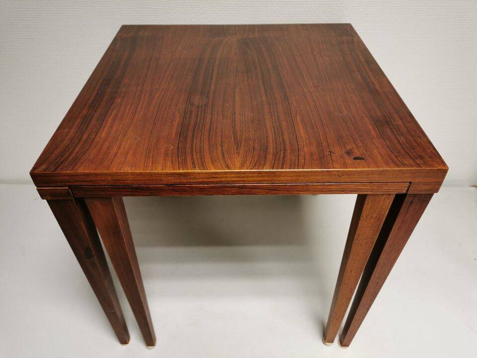Pair of Vintage Coffee Tables , Trundle , Danish Scandinavian Design