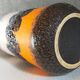 Vase céramique FAT LAVA écume grise vintage
