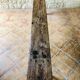 Oak farmhouse bench, circa 40's /50's