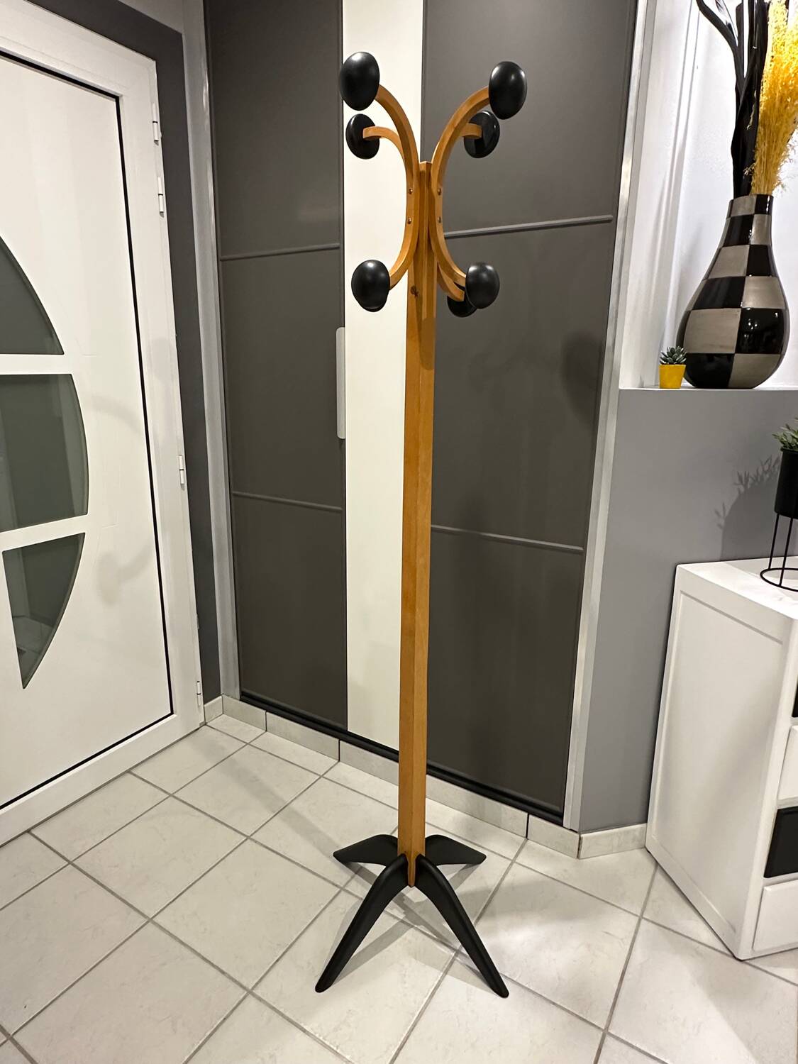 Vintage 1950s Stella French Bistro Coat Rack