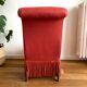 Red toad armchair