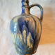 Paul Langeron blue glazed terracotta jug